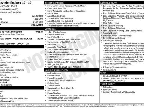Used 2024 Chevrolet Equinox LS w/ LS Convenience Package FWD image 15