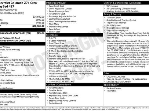 Used 2018 Chevrolet Colorado Z71 AWD/4WD image 20