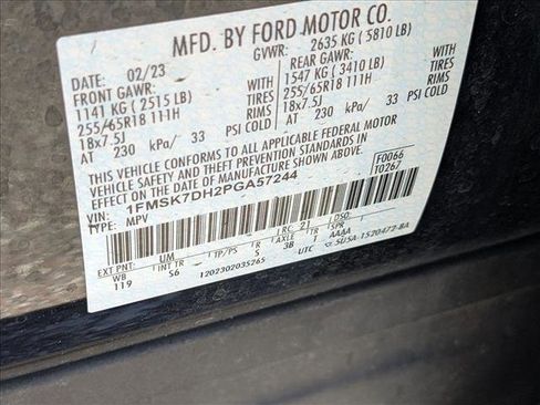 Used 2023 Ford Explorer XLT w/ Equipment Group 202A RWD image 15