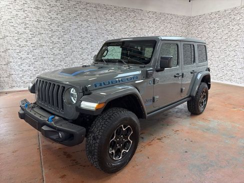 Used 2021 Jeep Wrangler Unlimited Rubicon 4xe w/ Steel Bumper Group image 3