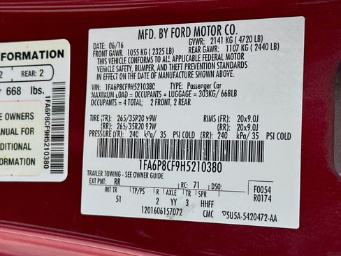 Used 2017 Ford Mustang GT Premium RWD image 12