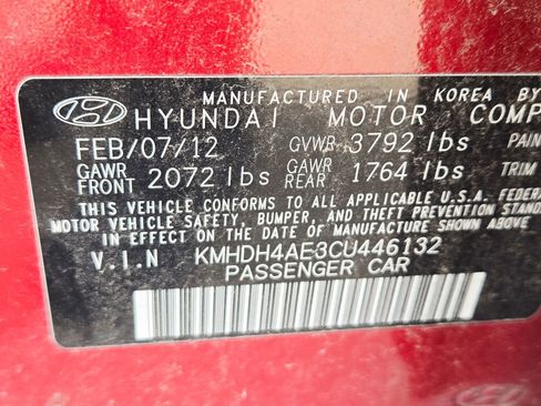 Used 2012 Hyundai Elantra GLS w/ Preferred Pkg 3 image 11