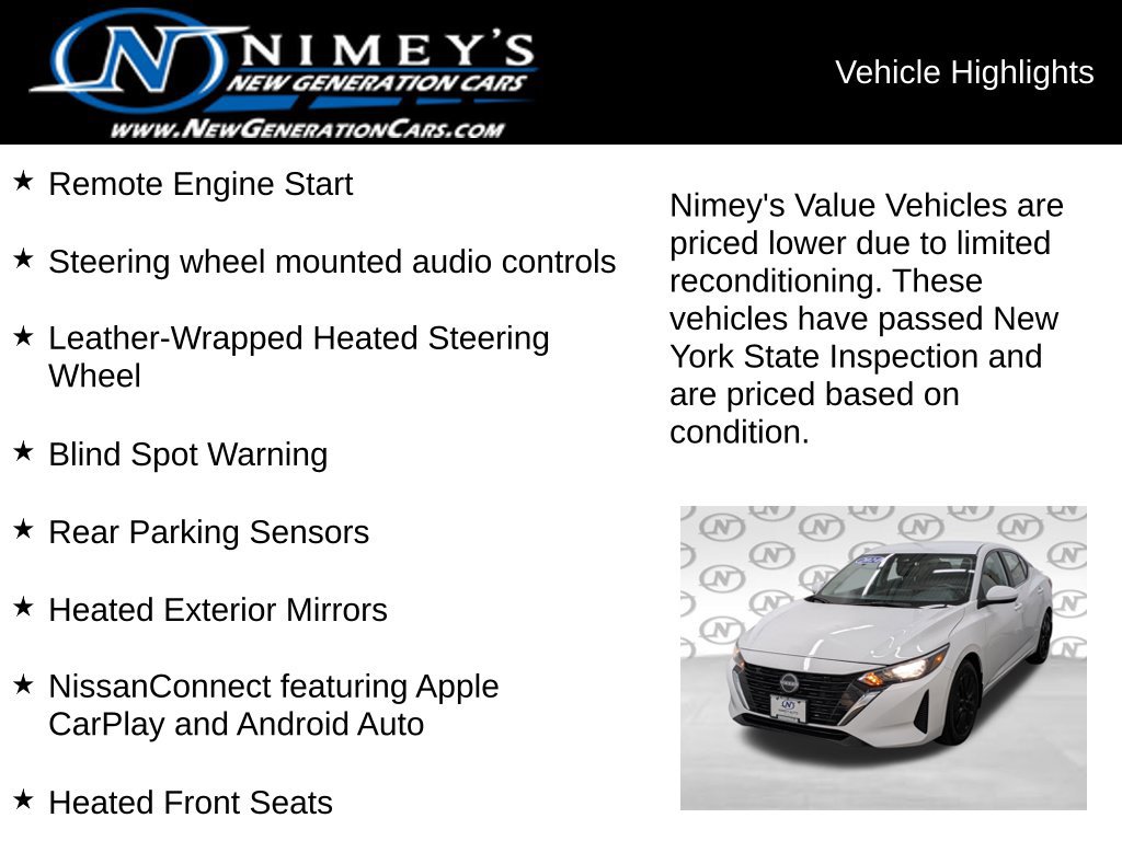 Used 2024 Nissan Sentra SV w/ All-Weather Package FWD image 11