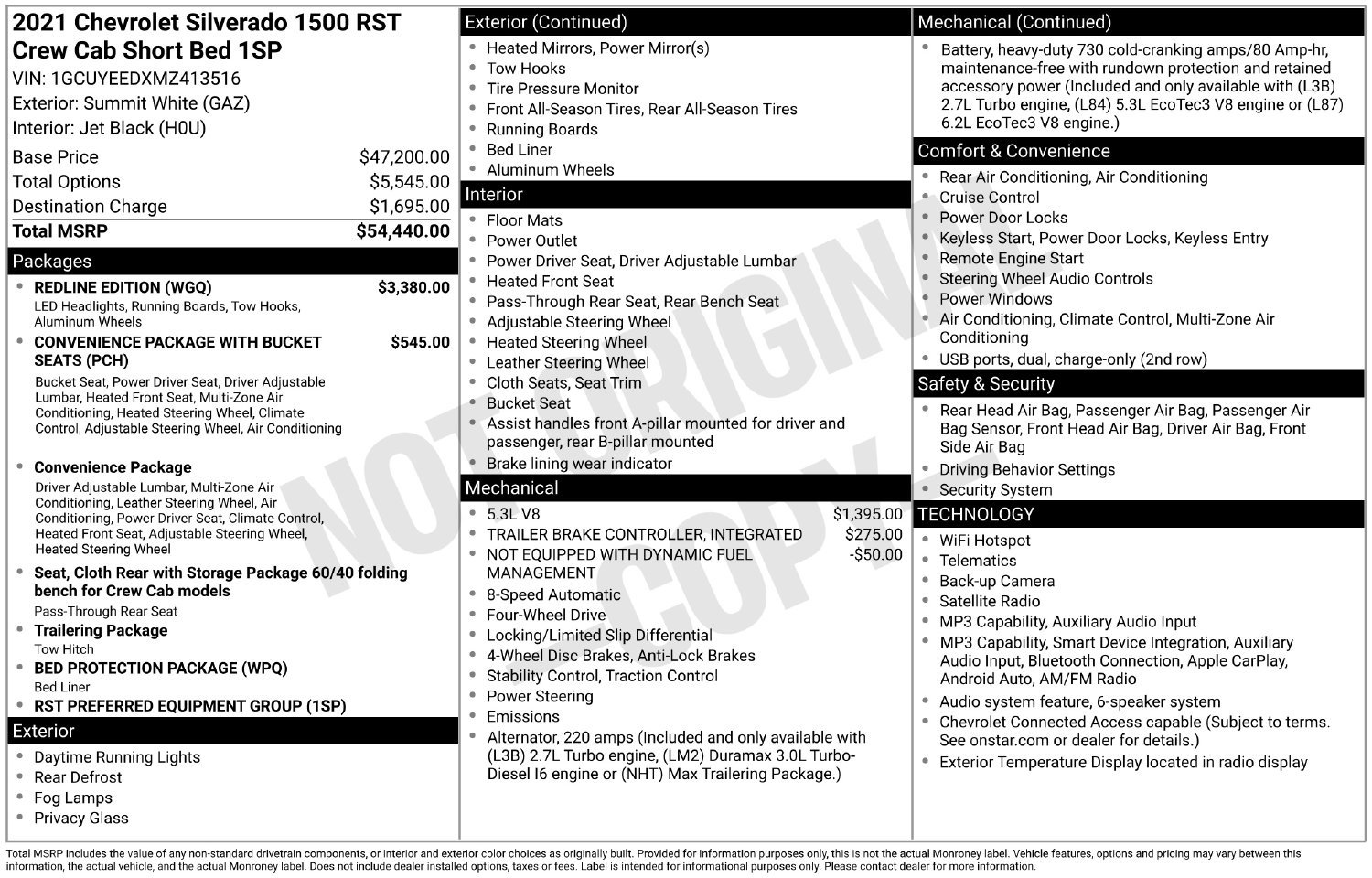Used 2021 Chevrolet Silverado 1500 RST w/ Redline Edition AWD/4WD image 24