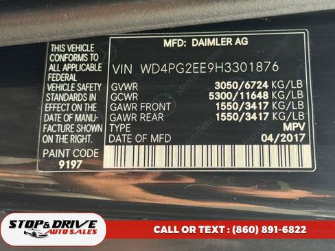 Used 2017 Mercedes-Benz Metris Passenger image 19
