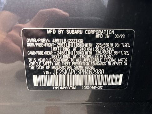 Certified 2023 Subaru Forester Limited AWD/4WD image 30