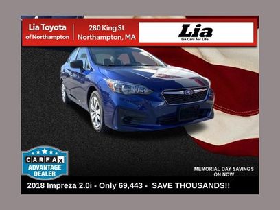 Used 2018 Subaru Impreza 2.0i
