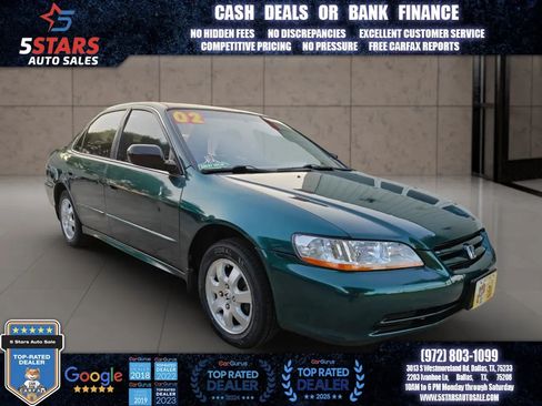 Used 2002 Honda Accord EX image 1