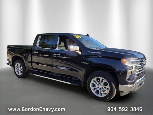 Used 2024 Chevrolet Silverado 1500 LTZ w/ Technology Package AWD/4WD image 8