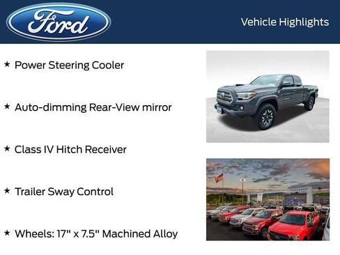 Used 2017 Toyota Tacoma TRD Sport w/ Tow Package AWD/4WD image 12