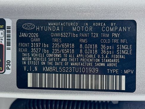 New 2026 Hyundai Palisade SEL FWD image 24