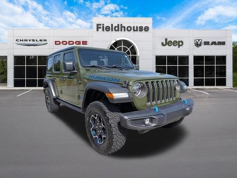 Used 2022 Jeep Wrangler Unlimited Rubicon 4xe w/ Cold Weather Group AWD/4WD image 8