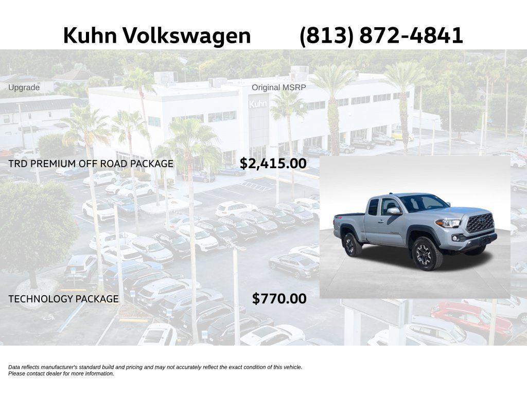 Used 2020 Toyota Tacoma TRD Off-Road w/ TRD Premium Off Road Package AWD/4WD image 5