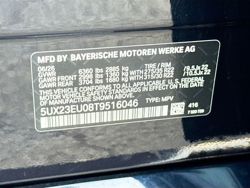 New 2026 BMW X5 xDrive40i w/ M Sport Package AWD/4WD image 42