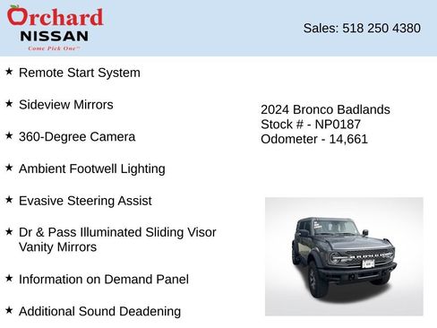 Used 2024 Ford Bronco Badlands AWD/4WD image 35