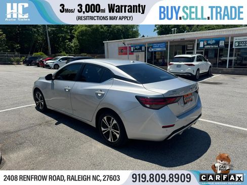 Used 2021 Nissan Sentra SV FWD image 3