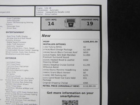 Used 2017 Land Rover Range Rover Long Wheelbase Supercharged image 39