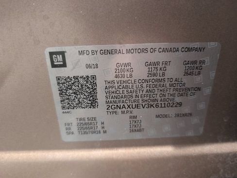 Used 2019 Chevrolet Equinox LT AWD/4WD image 30
