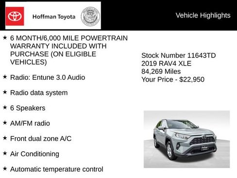 Used 2019 Toyota RAV4 XLE AWD/4WD image 5