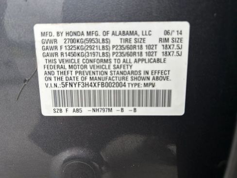 Used 2015 Honda Pilot EX image 17