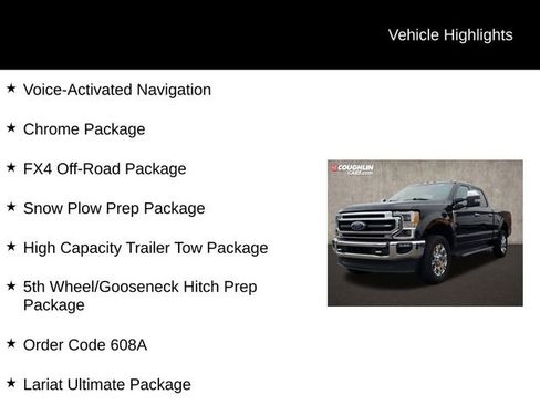 Used 2021 Ford F250 Lariat w/ Lariat Ultimate Package image 2