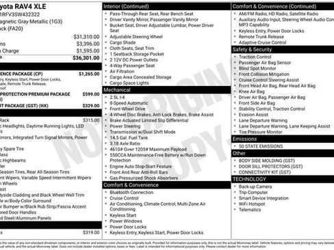 Used 2025 Toyota RAV4 XLE w/ Convenience Package image 7