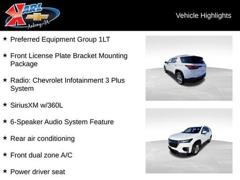 Certified 2023 Chevrolet Traverse LT image 2