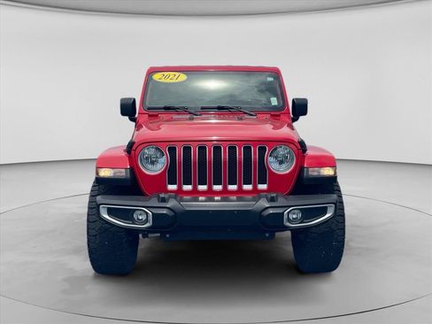 Used 2021 Jeep Wrangler Unlimited Sahara AWD/4WD image 2