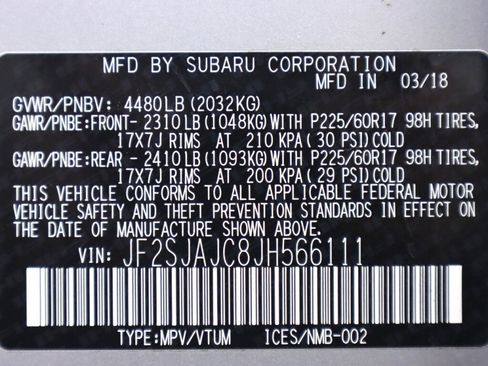 Used 2018 Subaru Forester 2.5i Limited w/ Popular Package #2 AWD/4WD image 41