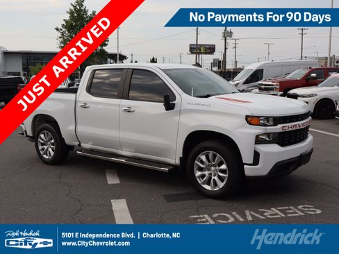 Used 2022 Chevrolet Silverado 1500 Custom AWD/4WD image 1