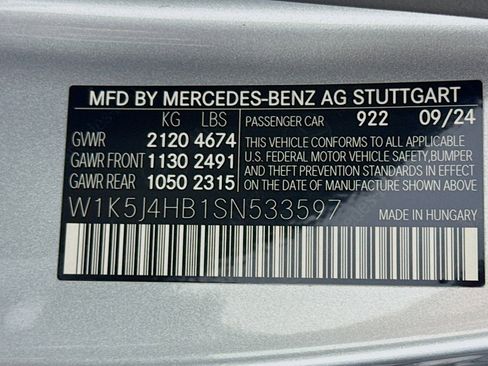 New 2025 Mercedes-Benz CLA 250 4MATIC image 24