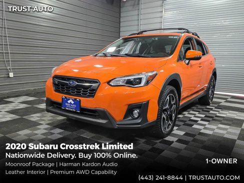 Used 2020 Subaru Crosstrek 2.0i Limited w/ Moonroof Package w/Navigation AWD/4WD image 1