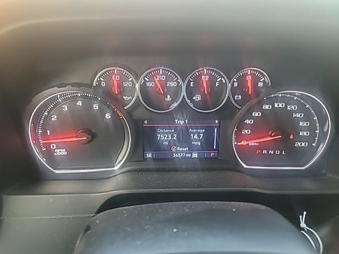 Used 2021 Chevrolet Silverado 1500 Custom w/ LPO, Dark Essentials Package AWD/4WD image 11