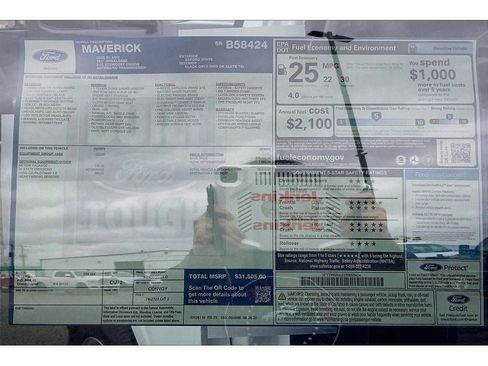 New 2025 Ford Maverick XL w/ 4K Tow Package image 30