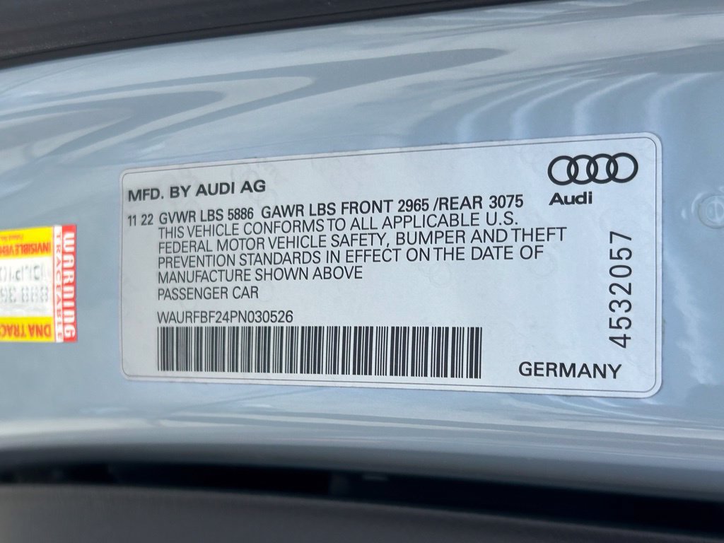 Used 2023 Audi S7 Premium Plus w/ Premium Plus Package AWD/4WD image 85