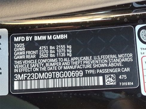 New 2026 BMW M2 Base w/ Lighting Package image 18