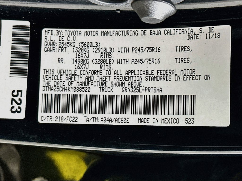 Used 2019 Toyota Tacoma SR5 RWD image 34
