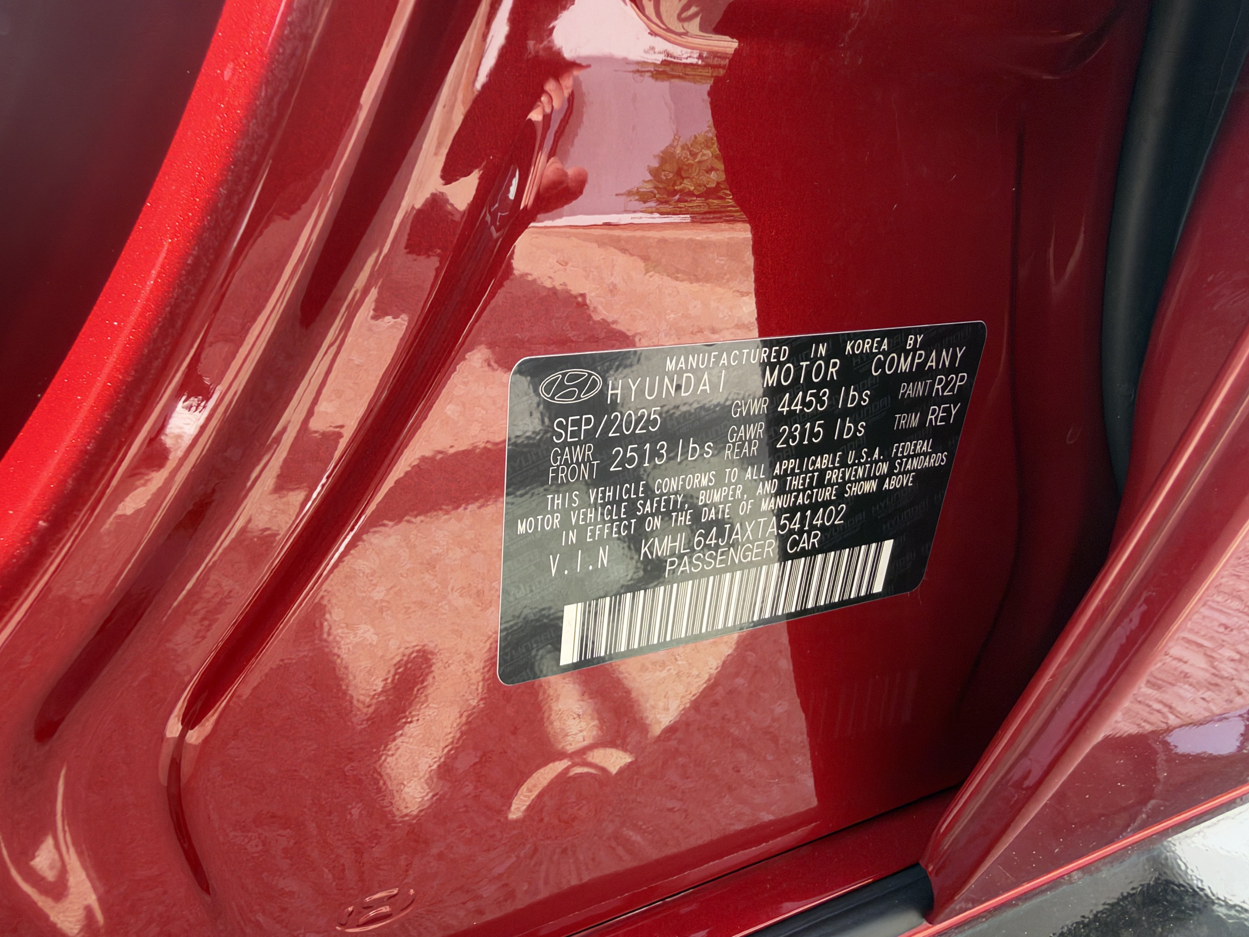 Certified 2026 Hyundai Sonata SEL FWD image 11