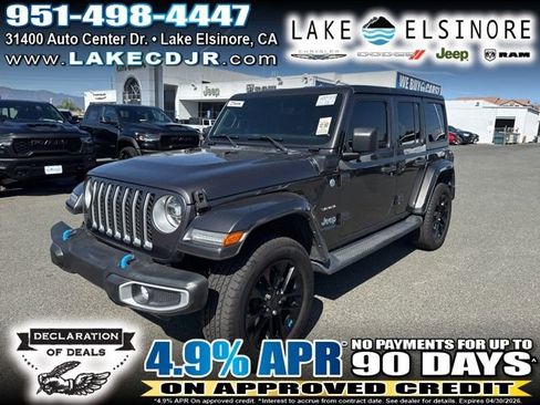 Used 2022 Jeep Wrangler Unlimited Sahara image 1