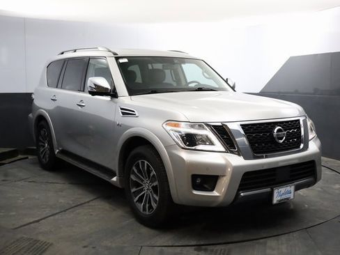 Used 2020 Nissan Armada Platinum w/ Captain's Chairs Package image 2