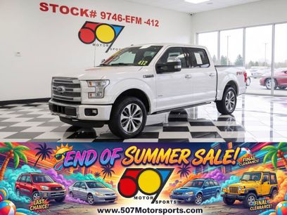 Used 2015 Ford F150 Platinum w/ Equipment Group 701A Luxury