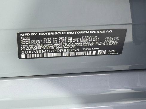 Used 2023 BMW X7 xDrive40i w/ M Sport Package image 54