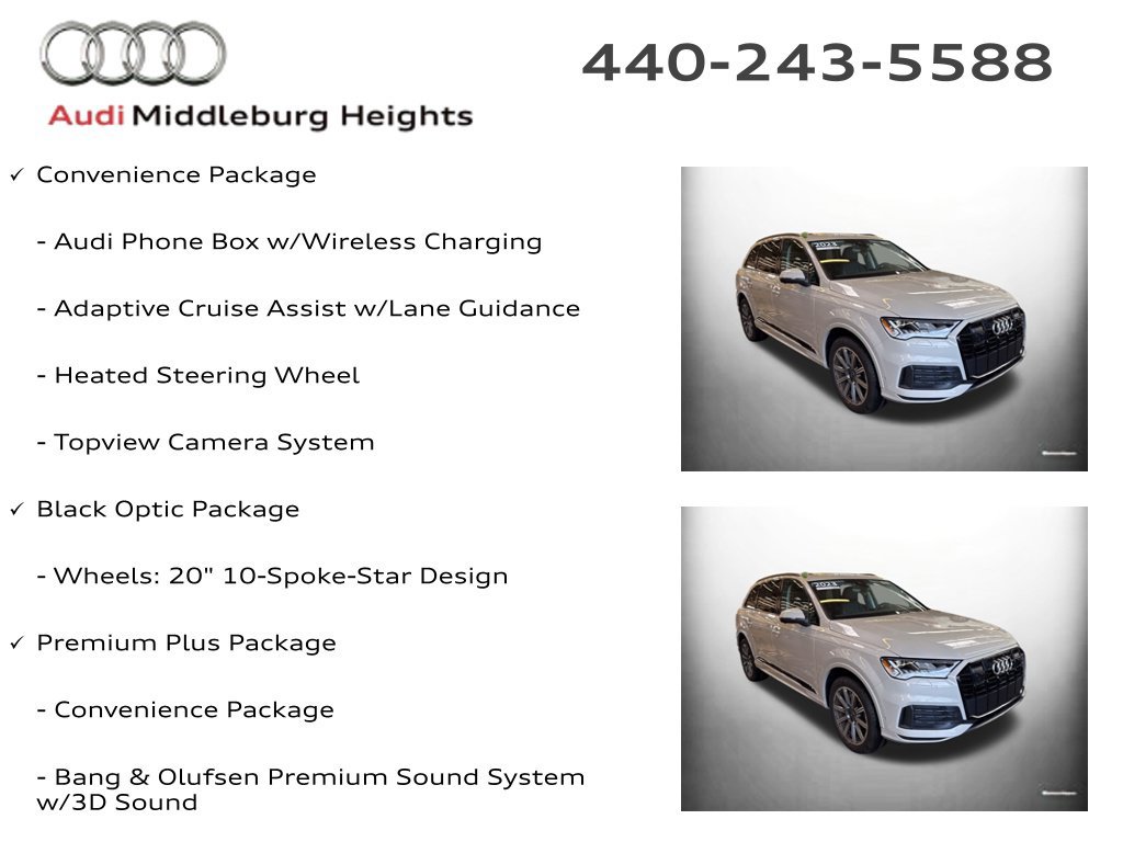 Used 2023 Audi Q7 2.0T Premium Plus w/ Premium Plus Package AWD/4WD image 7