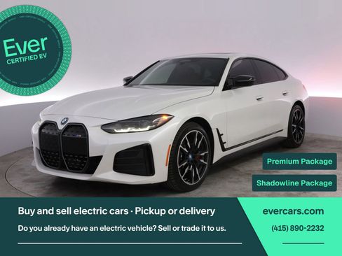 Used 2024 BMW i4 M50 AWD/4WD image 1
