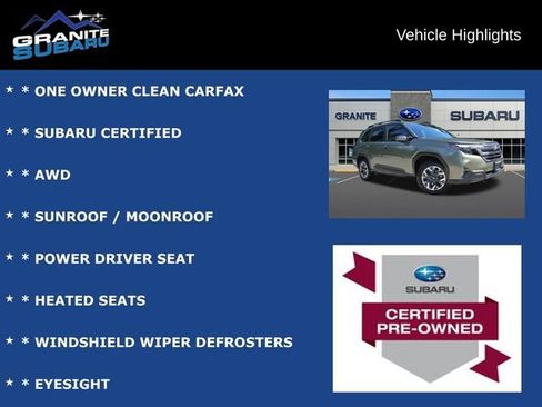 Certified 2026 Subaru Forester Premium AWD/4WD image 2