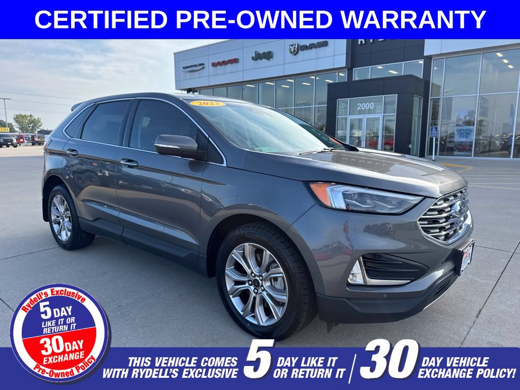 Certified 2023 Ford Edge Titanium w/ Equipment Group 301A AWD/4WD image 1