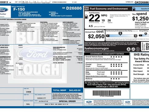 Used 2016 Ford F150 XLT w/ Equipment Group 301A Mid RWD image 5