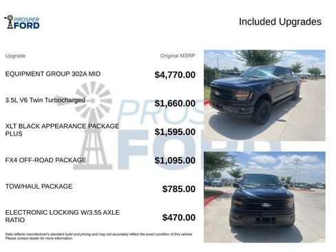Used 2024 Ford F150 XLT w/ Equipment Group 302A MID AWD/4WD image 3