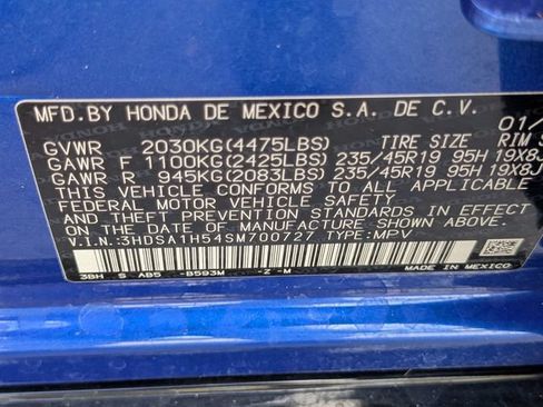 Certified 2025 Acura ADX A-Spec FWD image 21