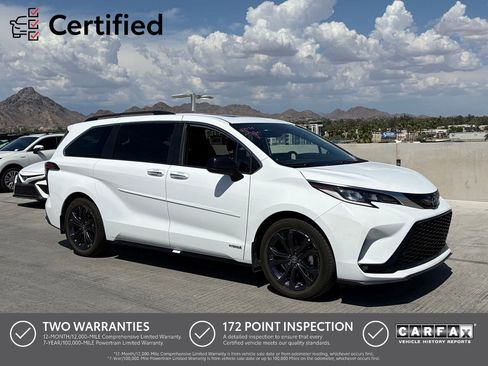 Used 2021 Toyota Sienna XSE w/ Protection Package (TMS) FWD image 1